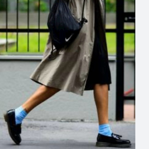 Cherokee Black Leather Square Toe Loafer Slip On Shoes As 8.5 New! - Picture 11 of 15